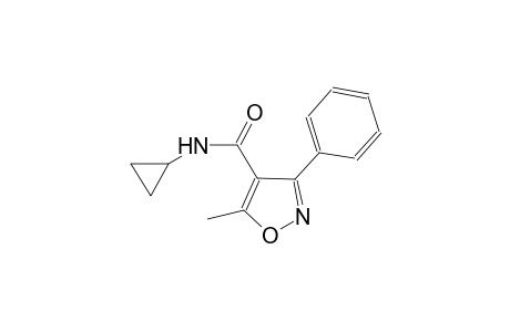 N-cyclopropyl-5-methyl-3-phenyl-4-isoxazolecarboxamide
