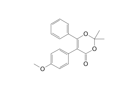2,2-Dimethyl-5-(4-methoxyphenyl)-6-phenyl-1,3-dioxin-4-one
