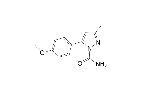 3-Methyl-5-(4-methoxyphenyl)pyrazole-1-carboxamide