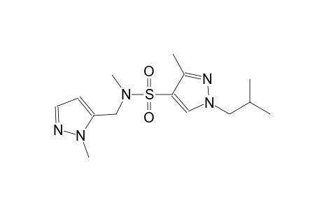 1H-pyrazole-4-sulfonamide, N,3-dimethyl-1-(2-methylpropyl)-N-[(1-methyl-1H-pyrazol-5-yl)methyl]-