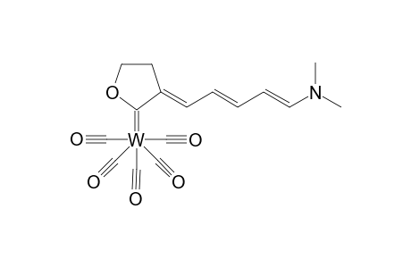 Pentacarbonyl-{(E)-3-[5'-(N,N-dimethylamino)penta-2',4'-dienylidene]-1-oxacyclopentan-2-ylidene)-tungsten]