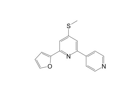 6-(2-furyl)-4-(methylthio)-2,4'-bipyridine