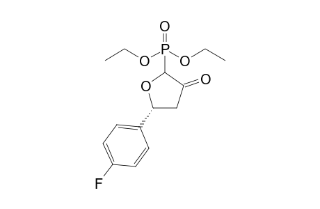 (5R)-2-diethoxyphosphoryl-5-(4-fluorophenyl)-3-oxolanone