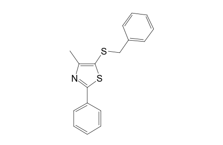 BENZYL-(4-METHYL-2-PHENYL-1,3-THIAZOL-5-YL)-SULFIDE