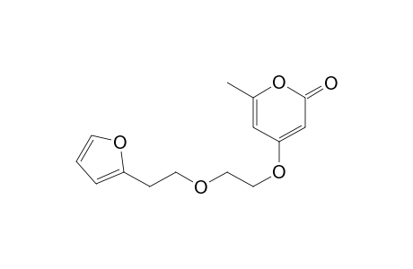 4-[6'-(2"-Furyl)-1,4-dioxahexyl]-6-methyl-2-pyrone