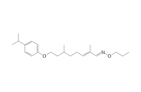 8-(4-Isopropylphenyloxy)-1-(propoxyimino)-2,6-dimethyl-2-octene