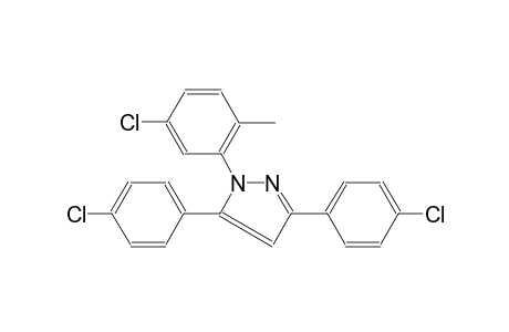 1-(5-Chloro-2-methyl-phenyl)-3,5-bis-(4-chloro-phenyl)-1H-pyrazole