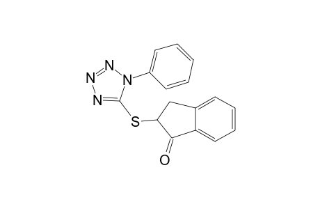 1H-inden-1-one, 2,3-dihydro-2-[(1-phenyl-1H-tetrazol-5-yl)thio]-