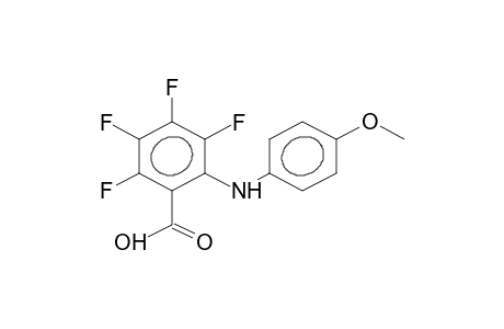 2-(PARA-METHOXYPHENYLAMINO)-3,4,5,6-TETRAFLUOROBENZOIC ACID
