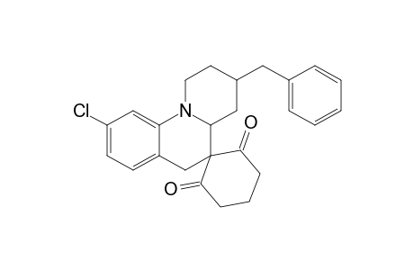 3-Benzyl-9-chloro-2,3,4,4a,5,6-hexahydro-1Hspiro[benzo[c]quinolizine-5,2'-cyclohexane]-1',3'-dione