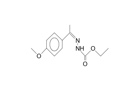 3-(P-Methoxy-A-methyl-benzylidene)-syn-carbazic acid, ethyl ester