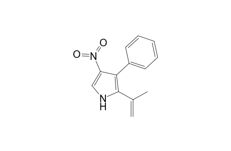 4-Nitro-3-phenyl-2-(1-methylethenyl)pyrrole