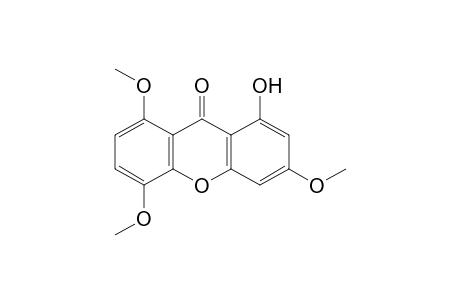 1-Hydroxy-3,5,8-trimethoxy-9-xanthenone
