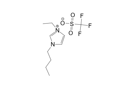 1-BUTYL-3-ETHYL-IMIDAZOLIUM-TRIFLUOROMETHANESULFONATE;[C9H17N2][CF3SO3]