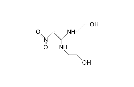 N,N-Bis(2-hydroxy-ethyl)-2-nitro-ethene-1,1-diamine