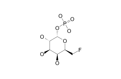 6-DEOXY-6-FLUORO-ALPHA-D-GALACTOPYRANOSYL-PHOSPHATE