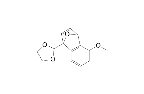1-(1,3-dioxolan-2-yl)-1,4-dihydro-5-methoxy-1,4-epoxynaphthalene