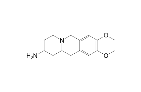 2H-Benzo[b]quinolizin-2-amine, 1,3,4,6,11,11a-hexahydro-8,9-dimethoxy-, dihydrochloride