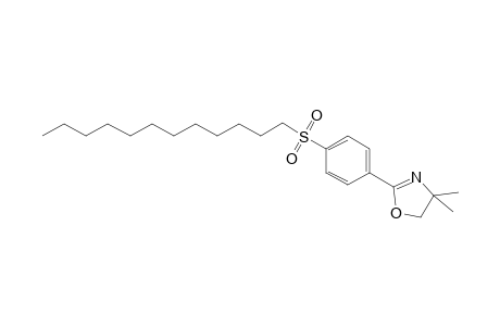 Oxazole, 2-[4-(dodecylsulfonyl)phenyl]-4,5-dihydro-4,4-dimethyl-