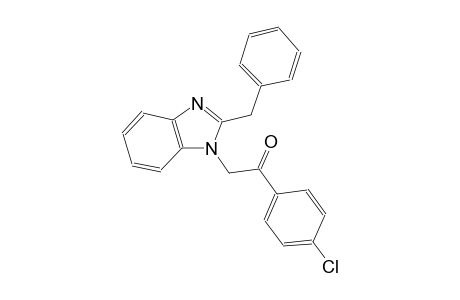 2-(2-benzyl-1H-benzimidazol-1-yl)-1-(4-chlorophenyl)ethanone