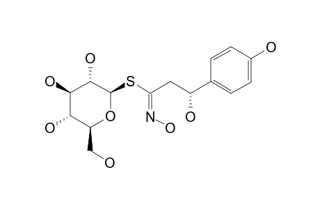 DESULFO-(R)-2-HYDROXY-2-(4-HYDROXYPHENYL)-ETHYLGLUCOSINOLATE;DESULFO-PARA-HYDROXYGLUCOSIBARIN