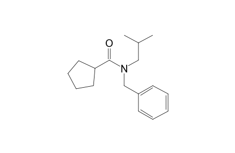 Cyclopentanecarboxamide, N-benzyl-N-isobutyl-