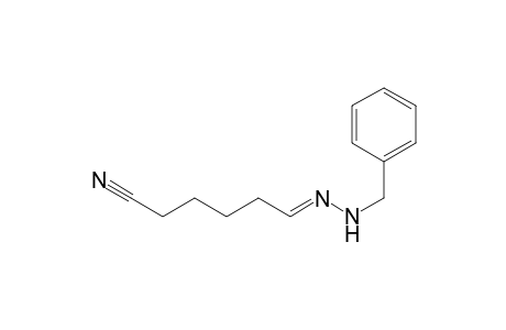 (E/Z)-6-(2-Benzylhydrazono)hexanenitrile