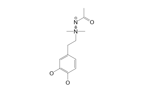 1-ACETYL-2-(3,4-DIHYDROXYPHENETHYL)-2,2-DIMETHYLHYDRAZIN-2-IUM-1-IDE