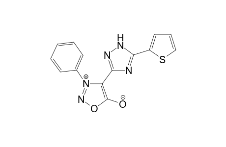 5-(2-Thienyl)-3-(3-phenylsydnon-4-yl)-1H-[1,2,4]triazole