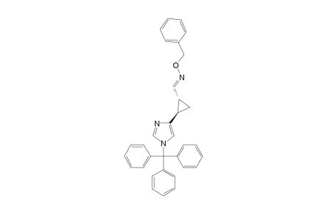 (1R,2R,E)-2-(BENZYLOXYIMINO)-METHYL-1-(1-TRIPHENYLMETHYL-1H-IMIDAZOL-4-YL)-CYCLOPROPANE