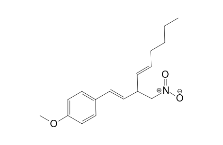 (E) 2-(2'-(4-methoxyphenyl)-1-nitrooct-2-ene