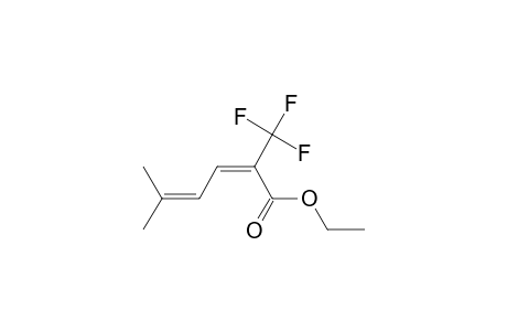 2,4-Hexadienoic acid, 5-methyl-2-(trifluoromethyl)-, ethyl ester, (E)-