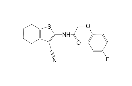 N-(3-cyano-4,5,6,7-tetrahydro-1-benzothien-2-yl)-2-(4-fluorophenoxy)acetamide
