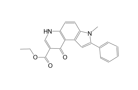 3H-pyrrolo[3,2-f]quinoline-8-carboxylic acid, 6,9-dihydro-3-methyl-9-oxo-2-phenyl-, ethyl ester