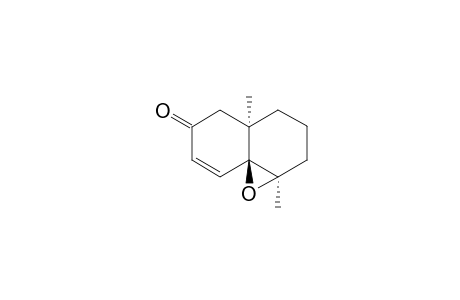 6H-Naphth[1,8a-b]oxiren-6-one, 1a,2,3,4,4a,5-hexahydro-1a,4a-dimethyl-, (1a.alpha.,4a.alpha.,8aS*)-(.+-.)-