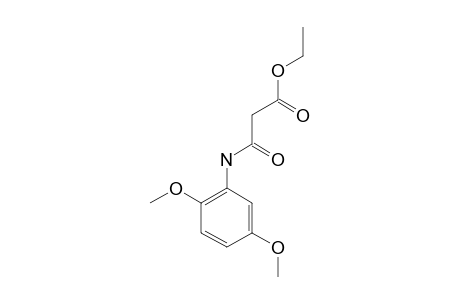N-(2',5'-DIMETHOXYPHENYL)-2-ETHOXYCARBONYLACETAMIDE