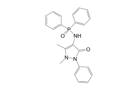 Phosphinic amide, N-(2,3-dihydro-1,5-dimethyl-3-oxo-2-phenyl-1H-pyrazol-4-yl)diphenyl-