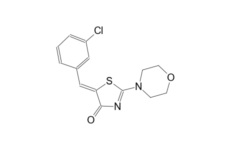 (5Z)-5-(3-chlorobenzylidene)-2-(4-morpholinyl)-1,3-thiazol-4(5H)-one