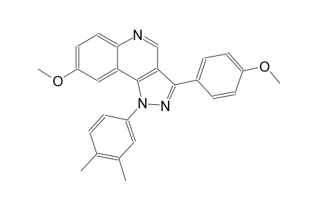 1-(3,4-dimethylphenyl)-8-methoxy-3-(4-methoxyphenyl)-1H-pyrazolo[4,3-c]quinoline