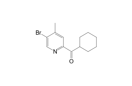(5-bromo-4-methylpyridin-2-yl)(cyclohexyl)methanone