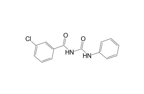 Benzamide, 3-chloro-N-[(phenylamino)carbonyl]-