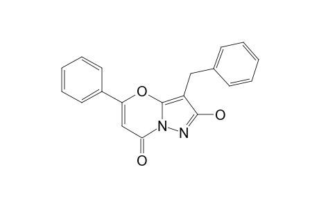 3-BENZYL-2-HYDROXY-5-PHENYL-7H-PYRAZOLO-[5,1-B]-[1,3]-OXAZIN-7-ONE