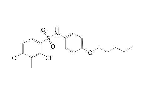 benzenesulfonamide, 2,4-dichloro-3-methyl-N-[4-(pentyloxy)phenyl]-