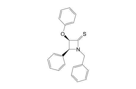 (3R,4S)-1-benzyl-3-phenoxy-4-phenylazetidine-2-thione
