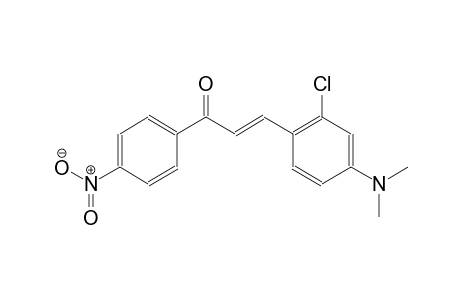 (2E)-3-[2-chloro-4-(dimethylamino)phenyl]-1-(4-nitrophenyl)-2-propen-1-one