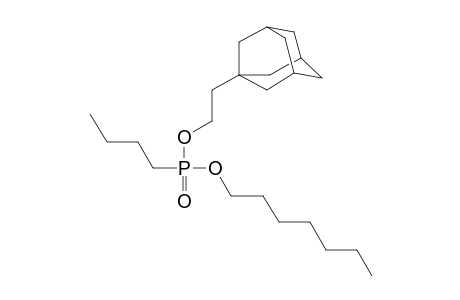 Butylphosphonic acid, 2-(1-adamantyl)ethyl heptyl ester