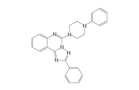 [1,2,4]triazolo[1,5-c]quinazoline, 2-phenyl-5-(4-phenyl-1-piperazinyl)-