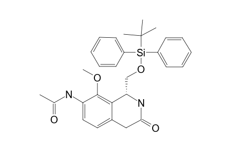 (R)-N-[1-(Tert-butyldiphenylsilyloxy)ethyl]-8-methoxy-3-oxo-1,2,3,4-tetrahydroisoquinolin-7-yl]acetamide