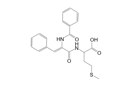homocysteine, N-[(2Z)-2-(benzoylamino)-1-oxo-3-phenyl-2-propenyl]-S-methyl-