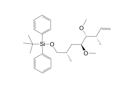 (3S,4R,5S,7S)-8-tert-Butyldiphenylsilyloxy-4,5-dimethoxy-3,7-dimethyloct-1-ene